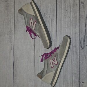 New Balance Women's 501 Athletic Shoes Gray/Purple Size 8